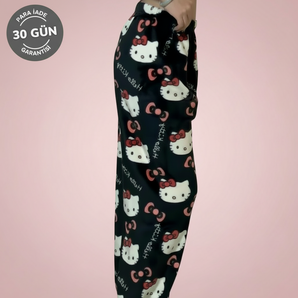 Hello Kitty Peluş Pijama
