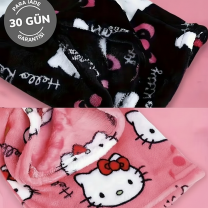 Hello Kitty Peluş Pijama