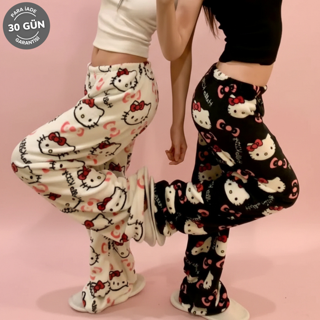 Hello Kitty Peluş Pijama